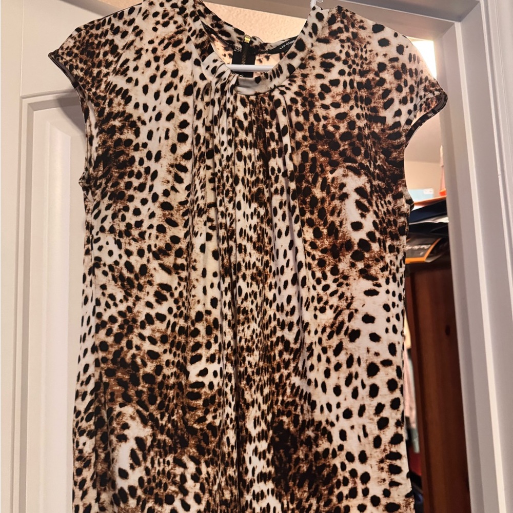 Liz Claiborne Animal Print Top